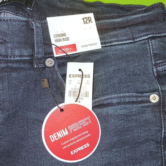 Dark blue Express jeans - Picture 5 of 5